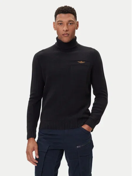 Aeronautica Militare Поло черен