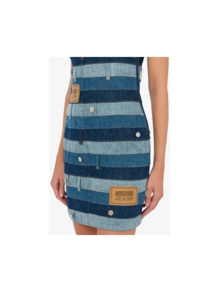Sukienka jeansowa Moschino