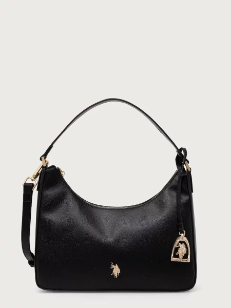 U.S. Polo Assn. geantă crossbody pentru femei cu imitație de piele JONES negru