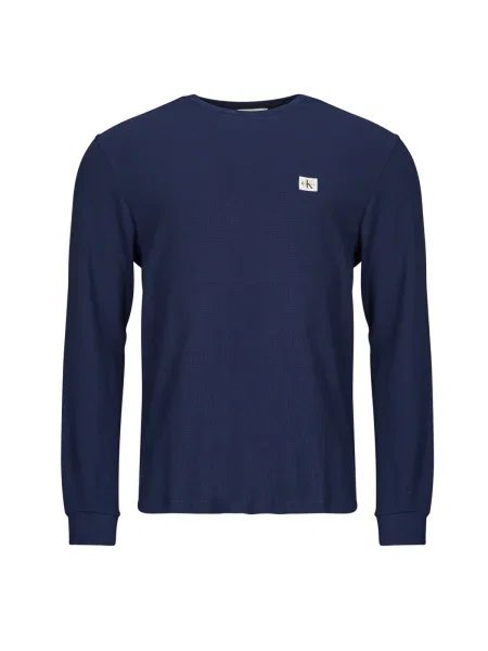 Tričko Calvin Klein Jeans modrá