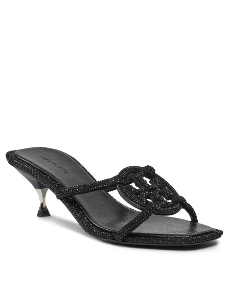 Papuci Tory Burch negru