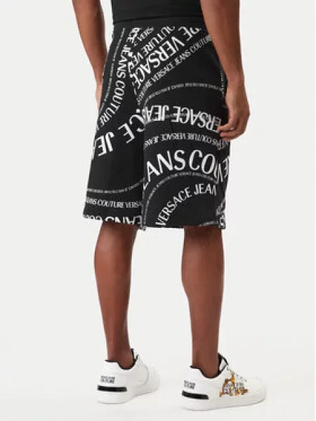 Versace Jeans Couture Športne kratke hlače črna