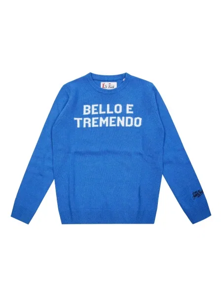 Sweter dziecięcy Mc2 Saint Barth niebieski