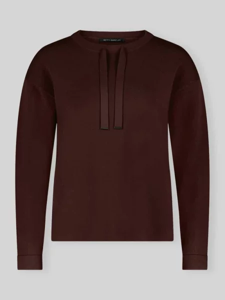 Sweter z wiązanym detalem ze sznurka Betty Barclay