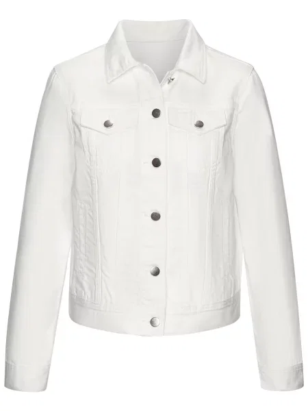 LASCANA Geacă de primăvară-toamnă alb