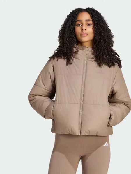Зимова куртка adidas Adidas Essentials комбінований верх бежевий