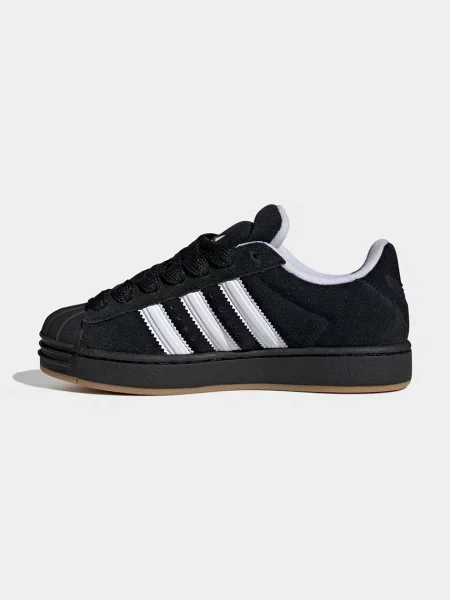 Adidas Originals Дитячі шкіряні кросівки SUPERSTAR ST