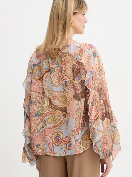 Guess блузка із рюшами PAISLEY