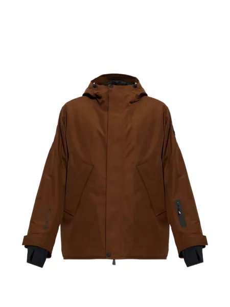 Slidinėjimo striukė Moncler Grenoble ruda