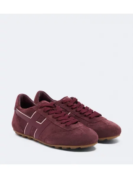 Sneakerși Hogan Olympia din piele de căprioară