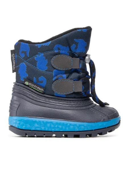 Кружевные дутики Boatilus синие