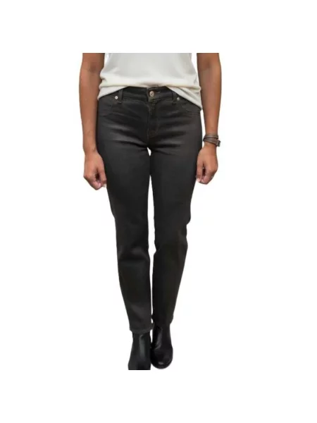 Jeansy 7 For All Mankind brązowe