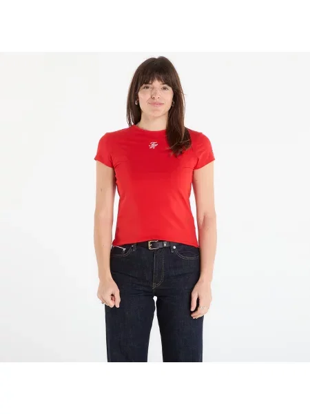 Tričko Tommy Hilfiger oranžová