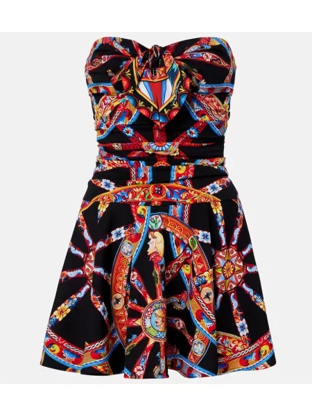 Rochie Dolce&gabbana de mătase cu imagine