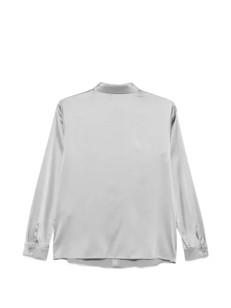 Cămașă Emporio Armani lungă gri