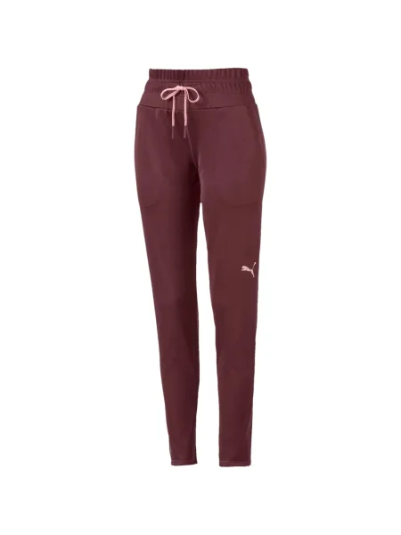Pantaloni Puma alergare cu autograf roșu
