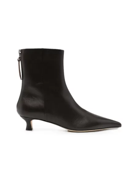 Buty do kostki Aeyde skórzane brązowe