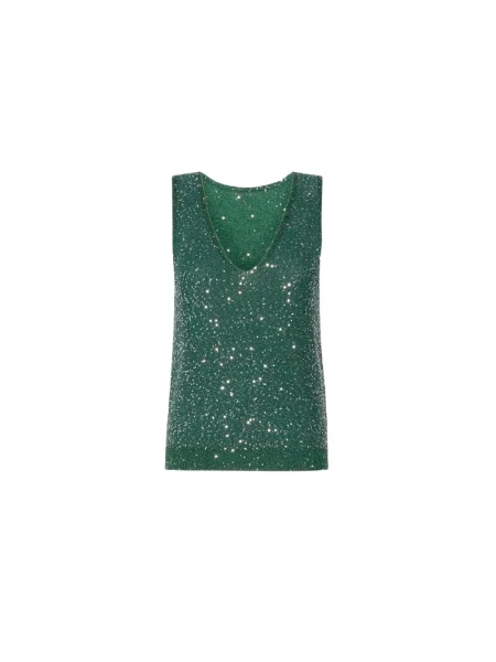 Sweter Weekend Max Mara zielony