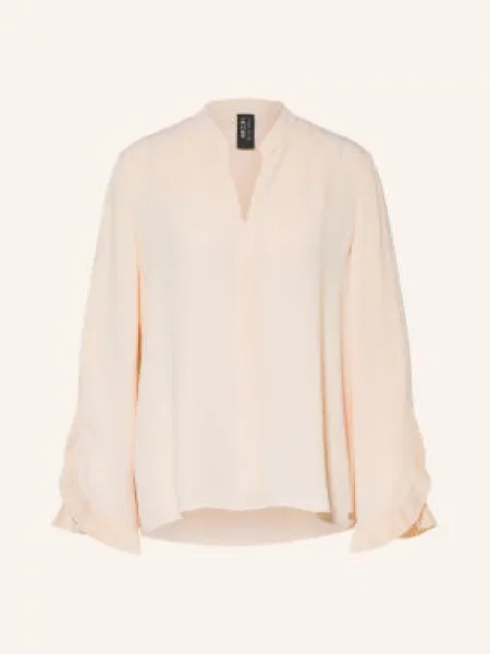 Marc Cain Bluzka Satynowa beige beżowa