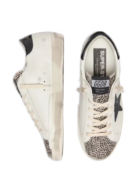 Bőr sneaker Golden Goose fehér