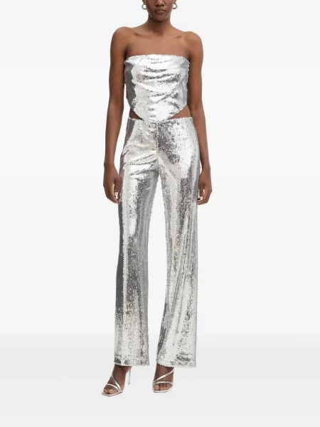 Pantaloni Haveone cu paiete