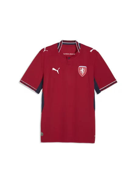 PUMA koszulka domowa reprezentacji Czech Akcesoria S czerwony