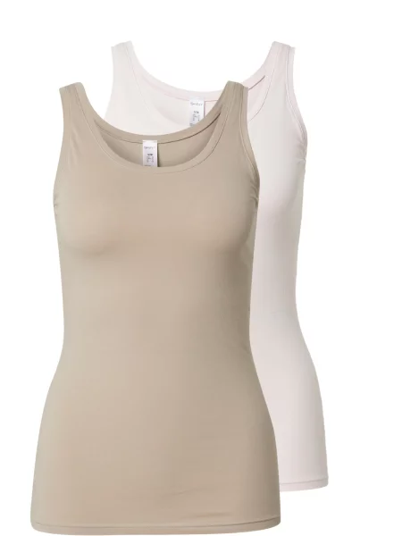 Top Skiny bej