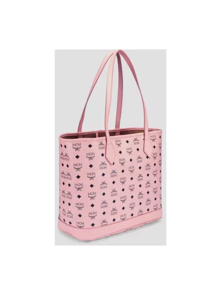 Mcm Torba Na Zakupy Liz Medium Z Woreczkiem rosa różowa