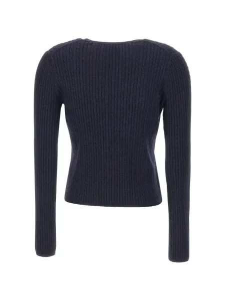 Cardigan Vince tricotate albastru