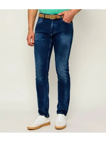 BOSS Blugi Delaware Bleumarin negru