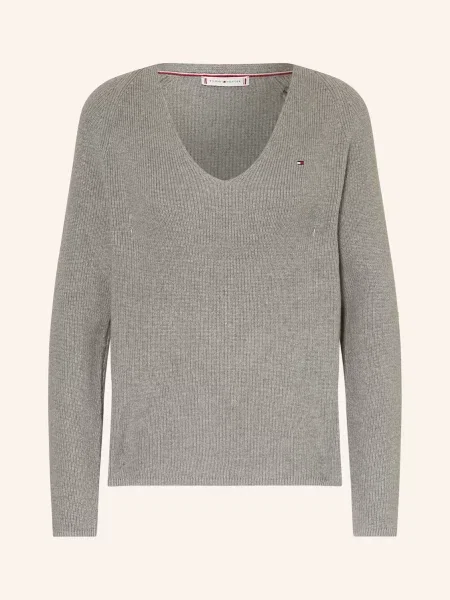 Tommy Hilfiger Sweter grau szary