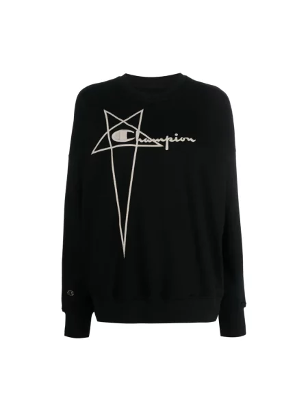 Bluza Rick Owens z autografem czarna