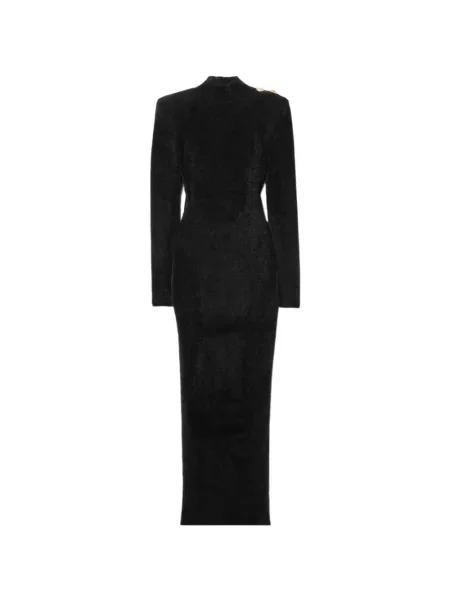 Lung rochie Balmain negru