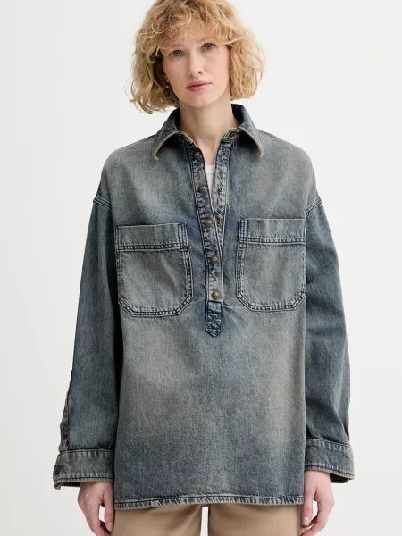 Zadig&Voltaire hanorac de damă din denim albastru