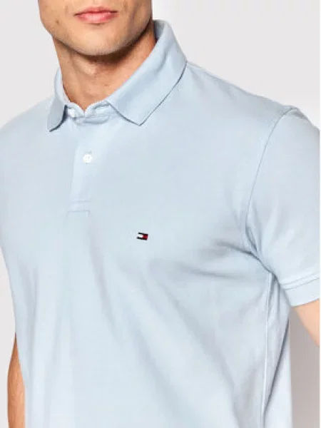 Polokošeľa Tommy Hilfiger modrá