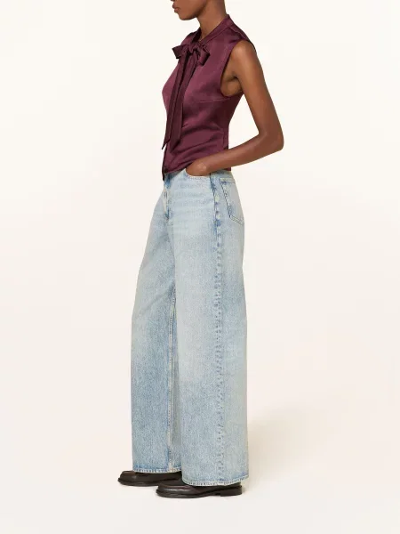 Claudie Pierlot Jeansy blau niebieskie