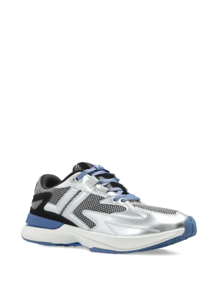 Sneakerși Lanvin plasă gri
