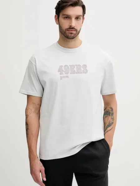 Kratka majica Nike Essential SS HeavyMax 90 siva