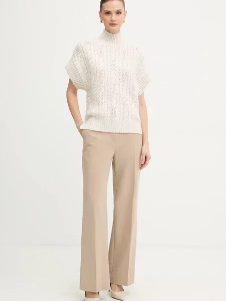 Светр Morgan теплий гольф MPIKI бежевий