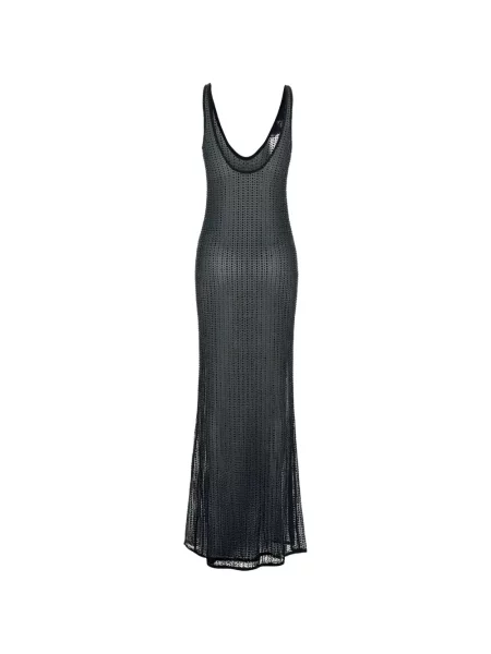 Rochie maxi Venuja de costum negru