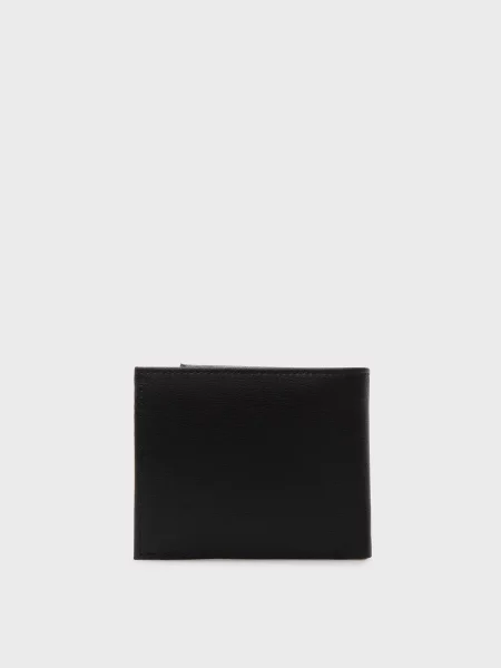 Кожаный кошелек Tommy Hilfiger черный
