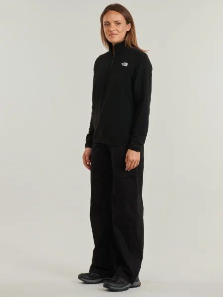 Dámska fleecová mikina The North Face Glacier Fleece Zip black čierna