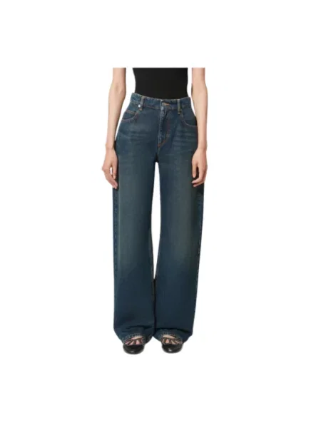 Jeansy Isabel Marant niebieskie