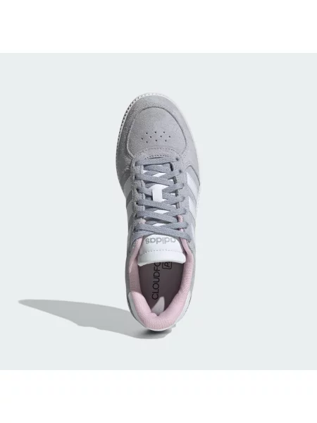 Buty adidas Breaknet Sleek Suede szare 36 białe