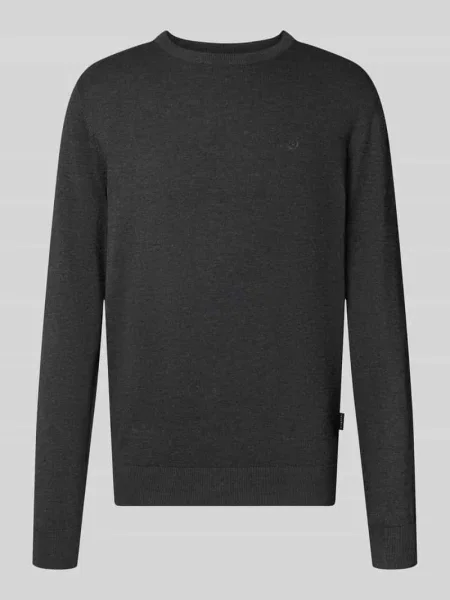 Sweter z dzianiny o kroju relaxed fit z czystej bawełny Bugatti