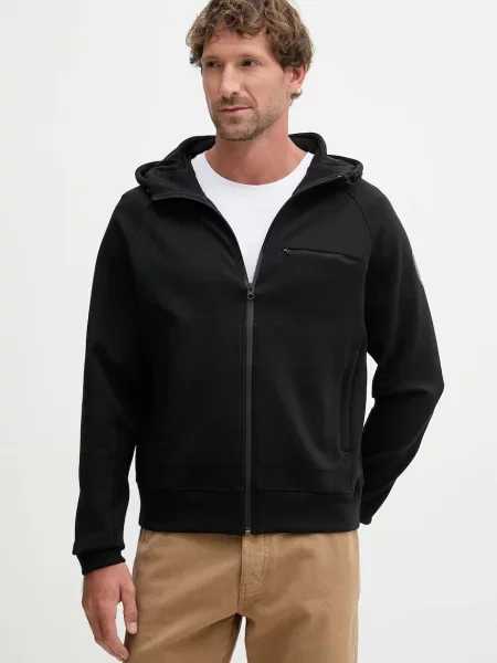 Blauer jopica s kapuco z bombažem SHAW črna