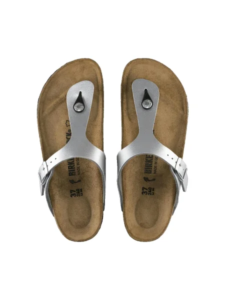 Papuci Birkenstock gri