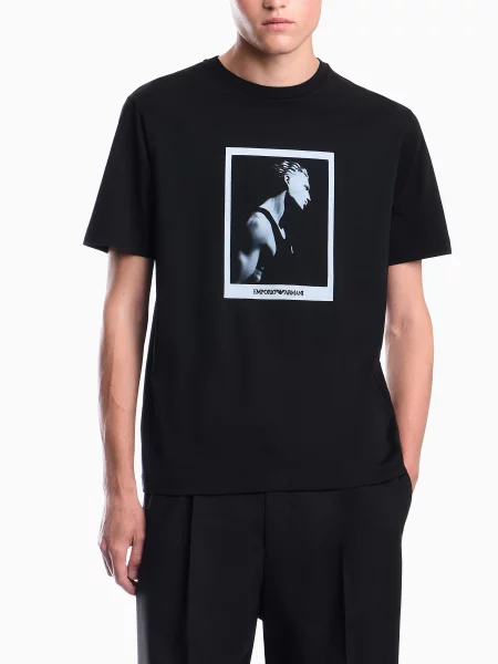 Футболка Emporio Armani чорний