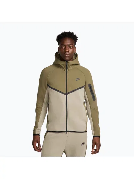 Geacă pentru bărbați Nike Tech Windrunner Full Zip medium olive/light army/black negru