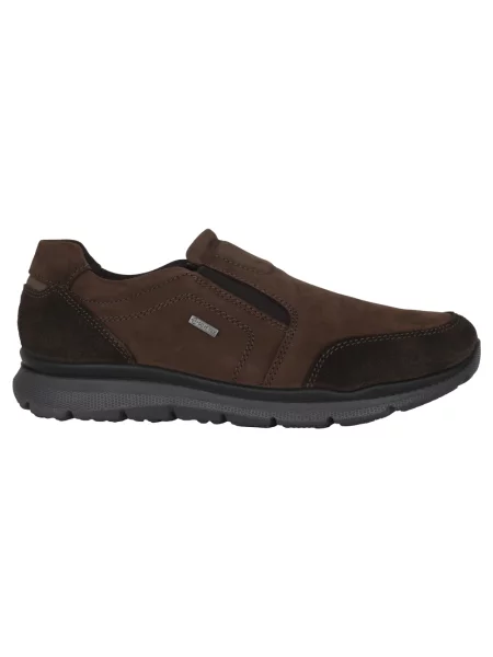 Sneakersy Ara wsuwane brązowe